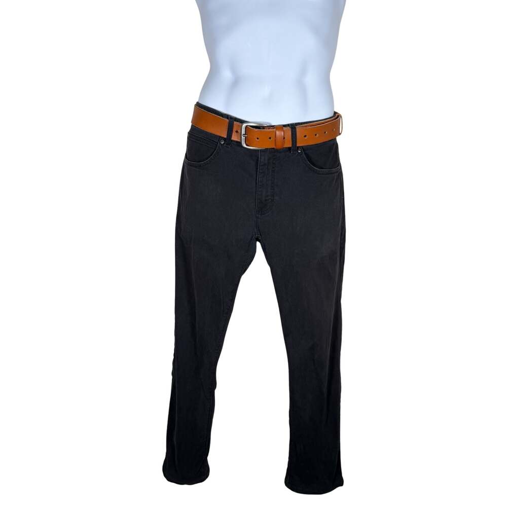Lee Extreme Motion Men's Black Straight Fit Jeans 33X32